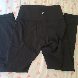 Lululemon athletica black leggings size 6